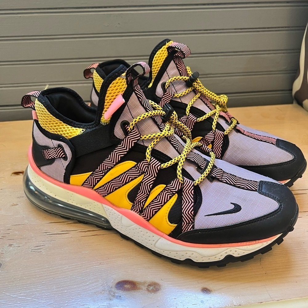 Nike Air Max 270 Bowfin “Atomic Violet” Men’s Purple Yellow Black Size 12